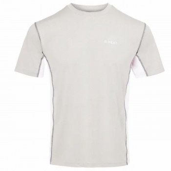 Tee shirt rafraichissant anti-UV manche courte EVO G-HEAT gris