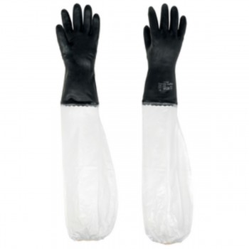 Gants PVC chimique manchette longue 45 cm FINEDEX