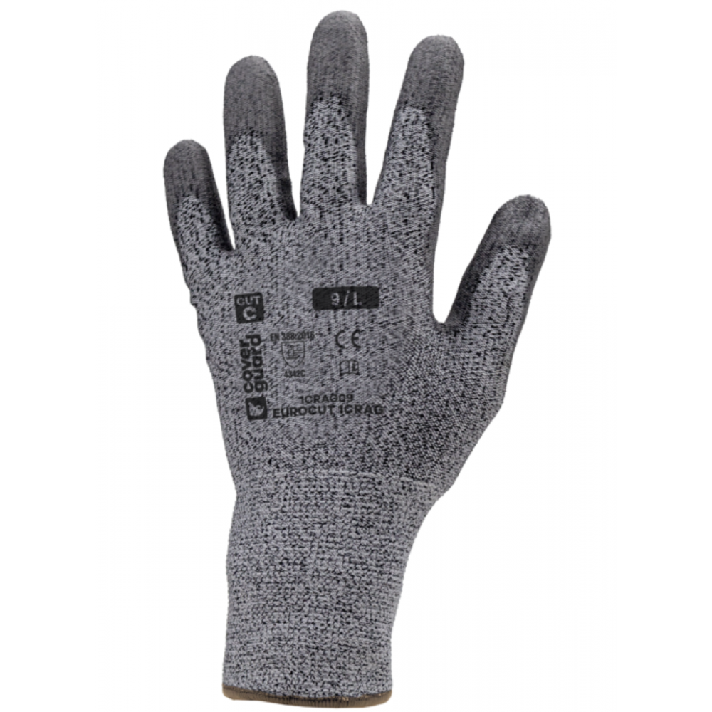 Gant anti-coupure élasthanne enduction polyuréthane EUROCUT 1CRAG Gant anti-coupure élasthanne enduction polyuréthane EUROCUT 1CRAG