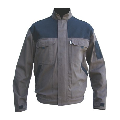 Blouson de travail DENNY gris noir PBV Securama