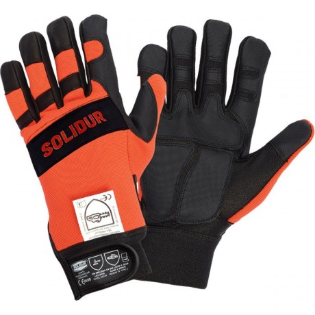 Gants anticoupure tronconneuse fluo Classe 1 (20m/s) 3232