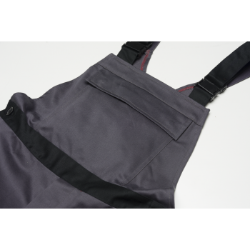 Salopette de travail multirisques SHIELD PLANAM gris / noir poche avant