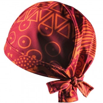 Bandeau cheveux agricole anti odeur HAIRTEX orange rouge