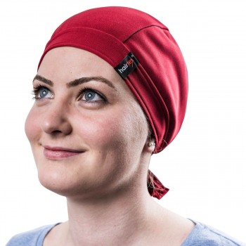 Bandeau cheveux agricole anti odeur HAIRTEX rouge