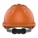 Casque de chantier EVO®3 ventilé - crémaillère - orange I Sécurama
