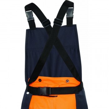 Jambière de débroussaillage DEJA avec plastron SOLIDUR