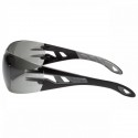 Lunettes de sécurité PHEOS solaire noir gris UVEX Sécurama profil