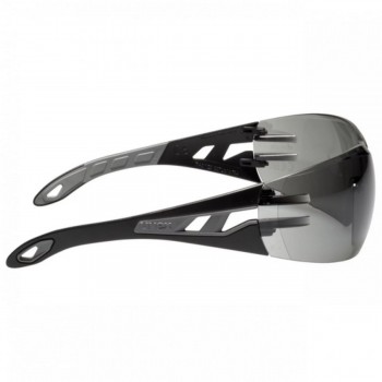 Lunettes de sécurité PHEOS solaire noir gris UVEX Sécurama profil
