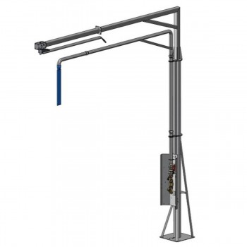 Potence colonne double remplissage et lavage INOX SOLHEAD