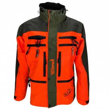 Veste chasse traque recherche au sang CERBERE FRANCITAL kaki orange