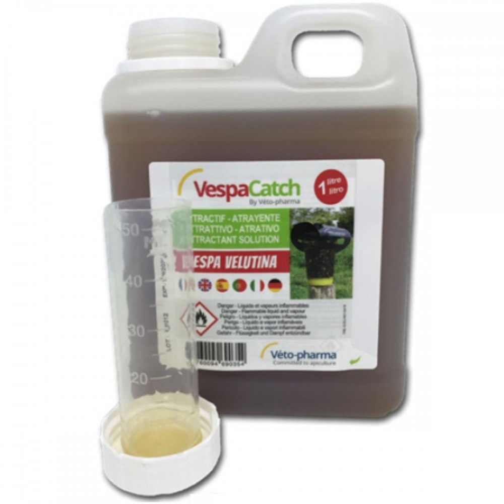 Attractif 1 litre pour piège frelon VETO PHARMA I Sécurama