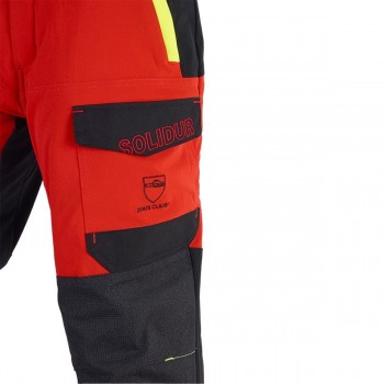 Poche Pantalon forestier anti coupure Classe 1 SOLIDUR