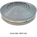 Filtre pour masque ventilation assitée PUREFLO PF23 et PF33 GENTEX TH3P ou P3