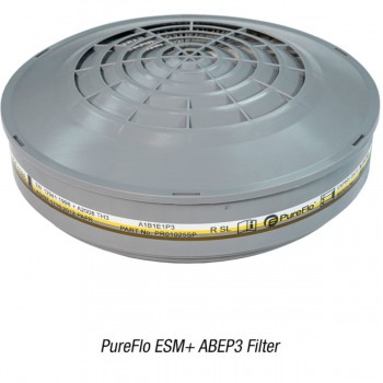 Filtre pour masque ventilation assitée PUREFLO PF23 et PF33 GENTEX TH3P ou P3