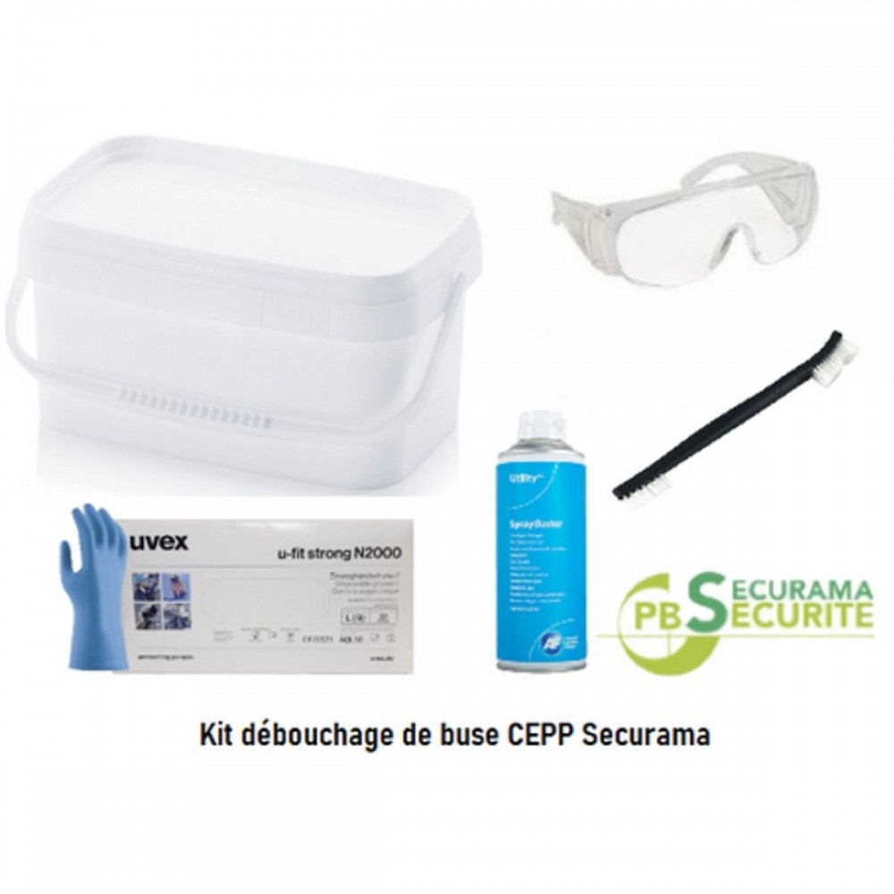 Kit débouchage de buse pulvérisateur au champs Sécurama