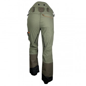 Pantalon sanglier chasse battue traque IRATY FRANCITAL kaki dos