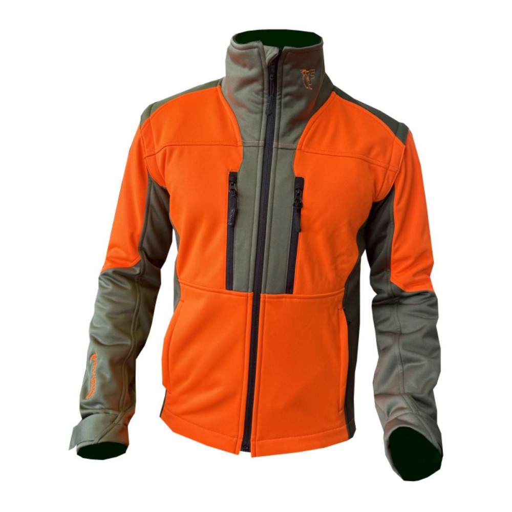 Veste softshell chasse CHAMBARAN R NF-S74-567 FRANCITAL