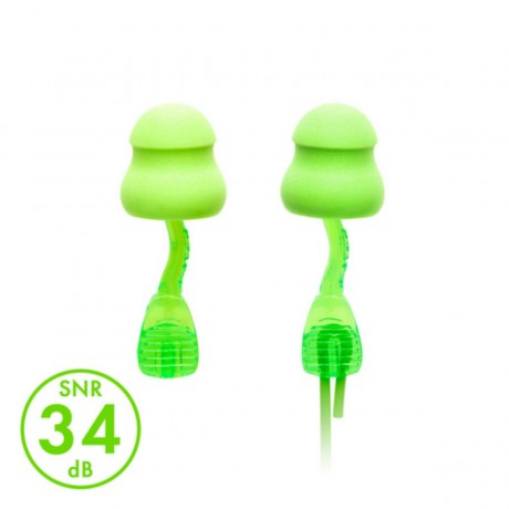 Bouchons d'oreilles en mousses avec tige d'insertion TWISTER MOLDEX