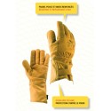 Gants cuir froid perchiste station ski FINLAND NT PRO