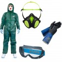 Kit phytosanitaire complet masque A2P3 BLS UVEX