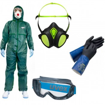 Kit phytosanitaire complet masque A2P3 BLS UVEX