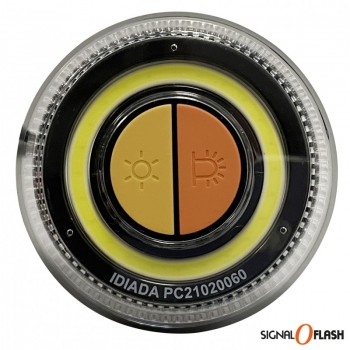 Balise à leds dispositif SIGNALOFLASH lumineux d'urgence dessus