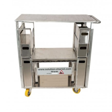 Chariot de travail ergonomique JASMIN pépinière agro-alimentaire