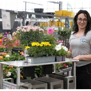 Chariot de travail ergonomique JASMIN pépinière