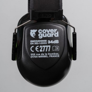Casque antibruit protection auditive 34 dB M340 COVERGUARD