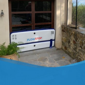 Batardeau gonflable FLOWSTOP ouverture jardin
