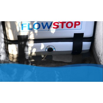 Batardeau gonflable FLOWSTOP pour porte entrée canal