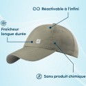 Caractéristique Casquette Rafraîchissante G‑Heat CP06 Marine – Confort et Fraîcheur au Travail