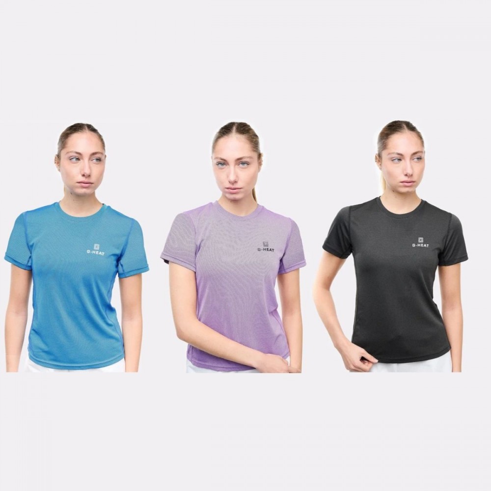 Tee-shirt femme G-heat anti-UV – Protection solaire et confort optimal