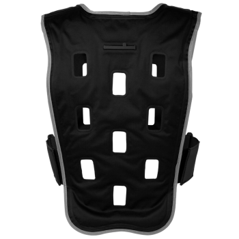 Gilet rafraichissant BODYCOOL SMART COOLOVER INUTEQ noir dos
