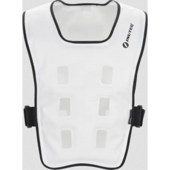 Gilet rafraîchissant Bodycool Smart coolOver INUTEQ – Confort et performance en environnement chaud blanc