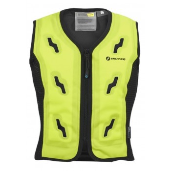 Gilet rafraichissant évaporation BODYCOOL SMART X INUTEQ jaune fluo