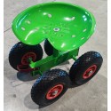 Siège Ergonomique sur Roues pour la Taille de la Vigne – Confort et Mobilité pour Viticulteurs