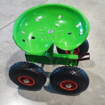 Siège Ergonomique sur Roues pour la Taille de la Vigne – Confort et Mobilité pour Viticulteurs