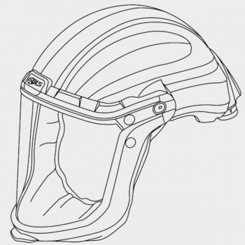 Casque rigide HV25 pour BLS 2700 NEXT et 2800 ATEX