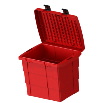 Bac à Sable incendie 100 litres professionnel ouvert