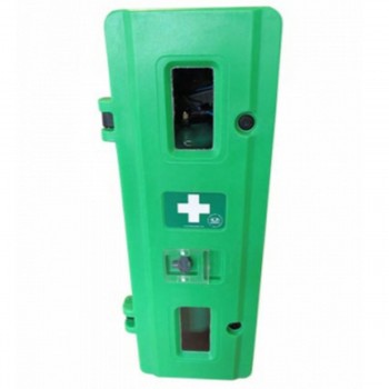 Coffret de rangement douche de secours et matériel de premiers secours et EPI