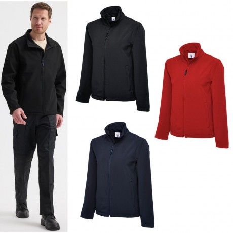 Veste softshell de travail UC612 – résistante et confortable