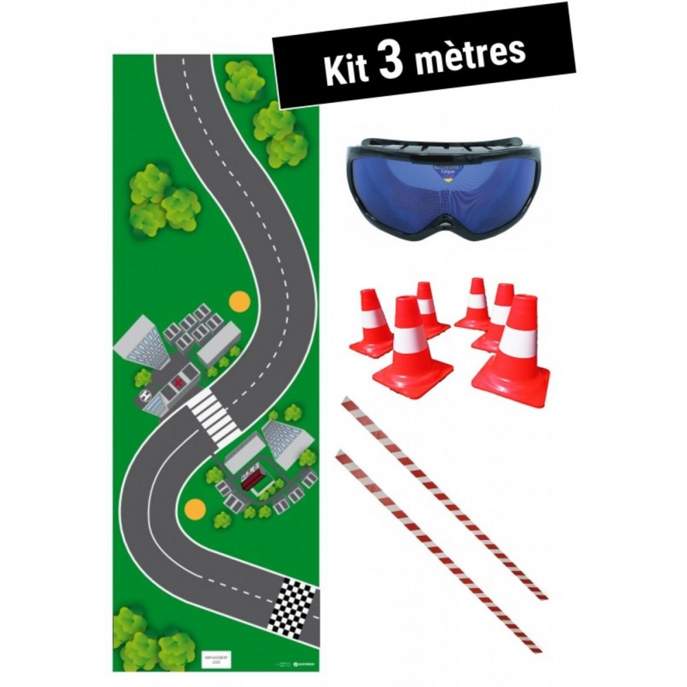 Kit éducatif SIMULAROUTE 3 m risque routier Sécurama