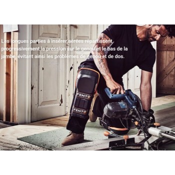 Genouillères FENTO MAX ergonomiques pour usage intensif