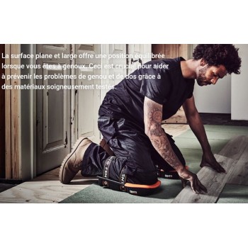 Genouillères FENTO MAX ergonomiques pour usage intensif pour parquet