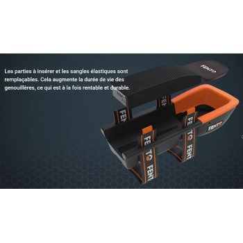 Description de notreGenouillères FENTO MAX ergonomiques pour usage intensif