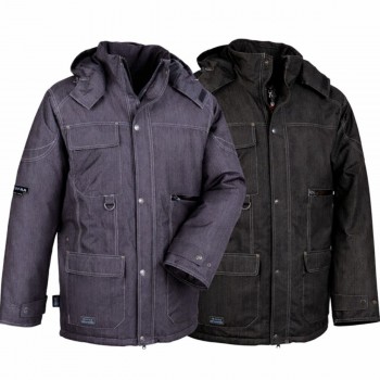Veste Courmayeur imperméable et respirante rembourrée COFRA-TEX navy