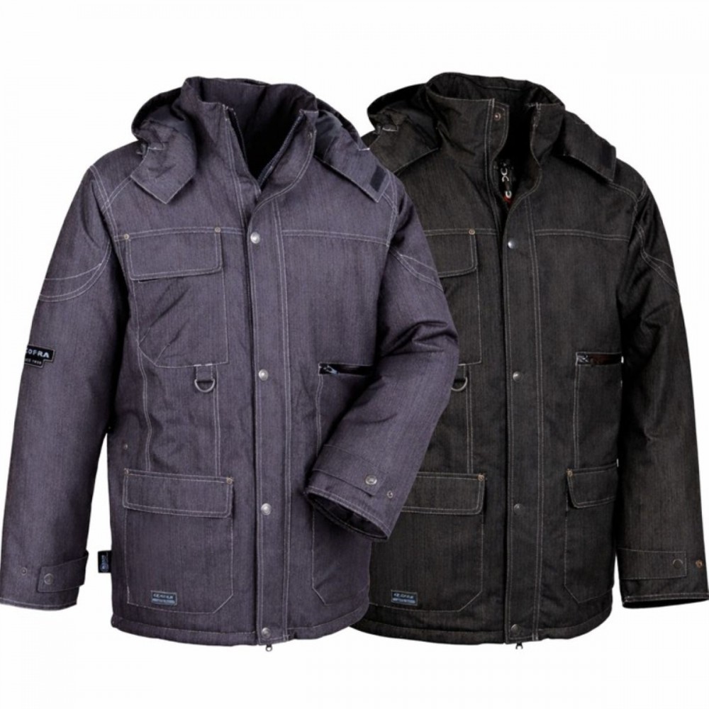 Veste Courmayeur imperméable et respirante rembourrée COFRA-TEX navy