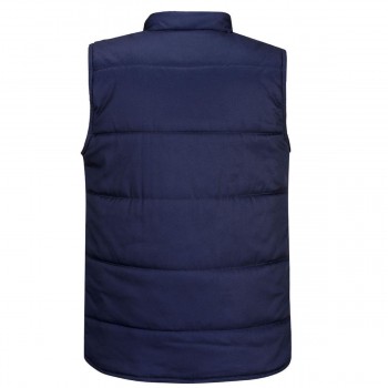 Gilet de travail sans manches S414 Portwest matelassé et chaud marine dos
