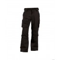 Pantalon de travail CONNOR polyester coton noir gris 295g DASSY